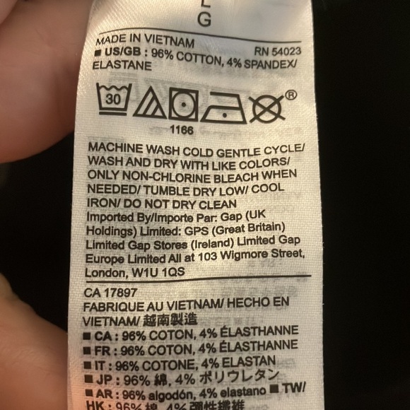 🔹4 for $30 Gap Sleeveless Bodysuit, Large - Picture 5 of 6